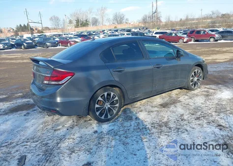 2013 Honda Civic Si from USA, damaged, VIN 2HGFB6E56DH709773